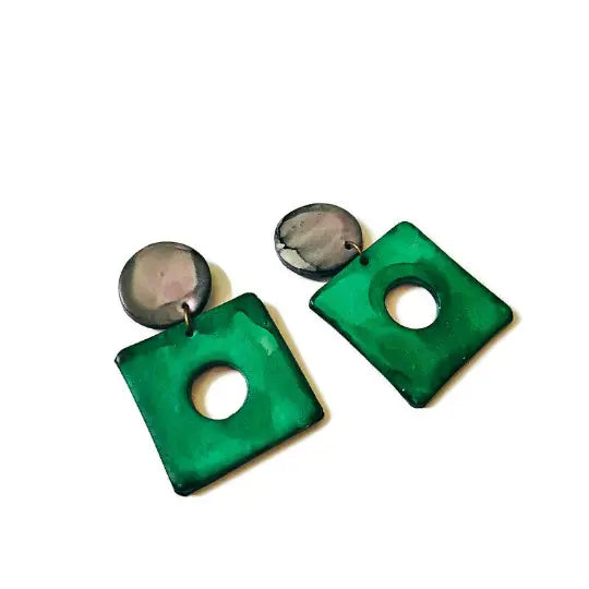 Extra Large Clip On Earrings