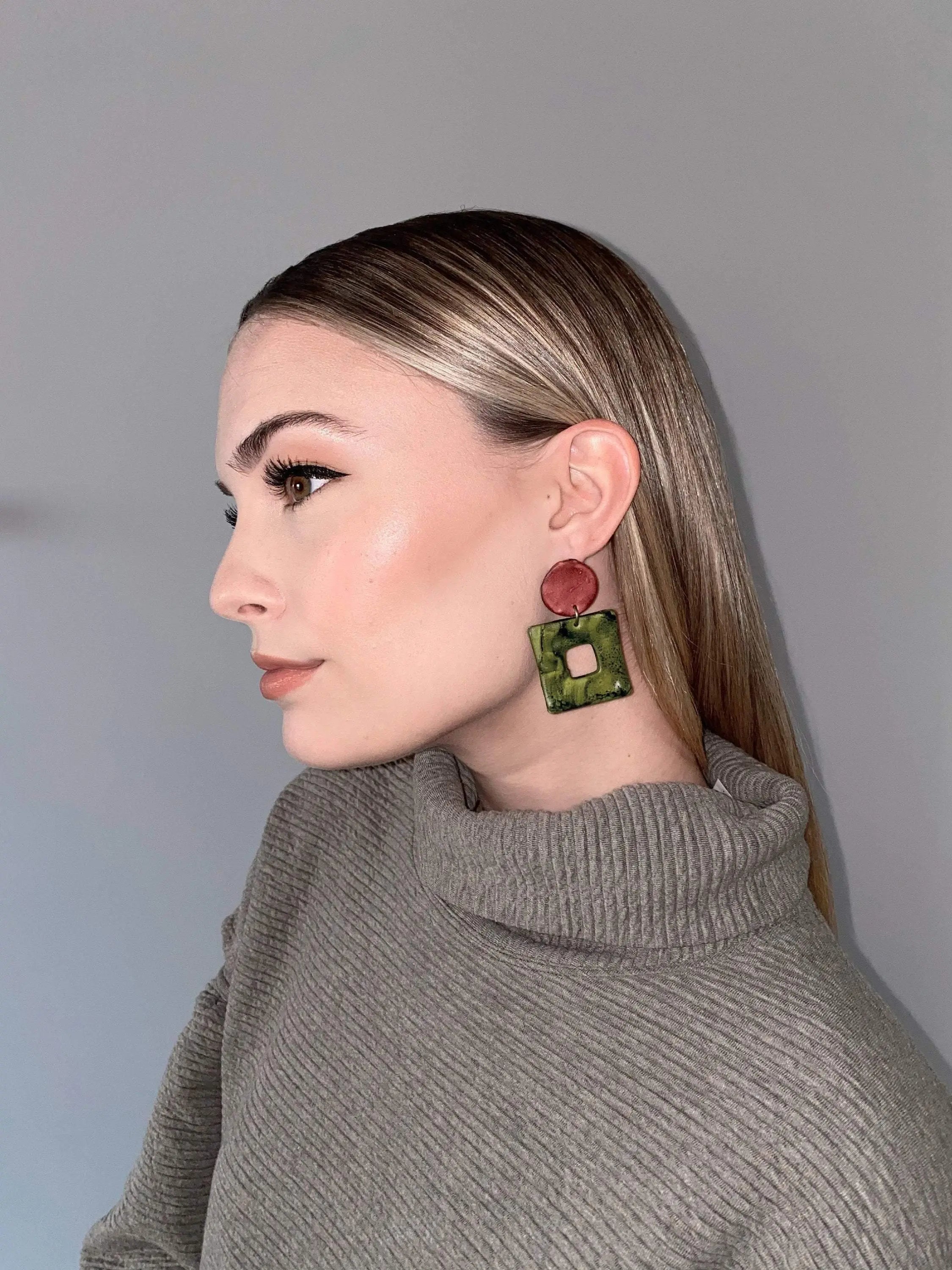 Extra Large Clip On Earrings