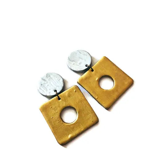 Extra Large Clip On Earrings