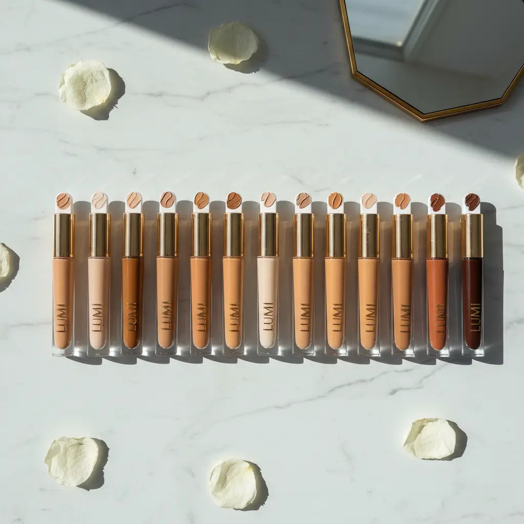 Gamme de teintes correcteur